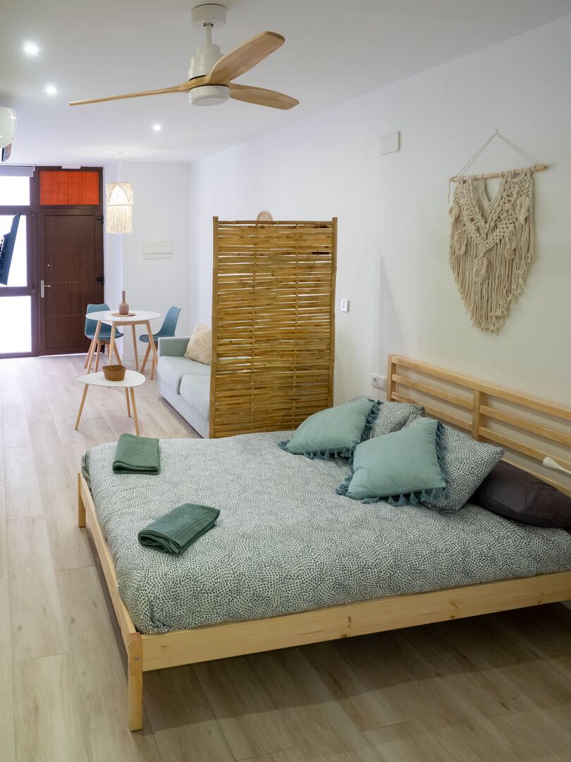 Bedroom with double bed