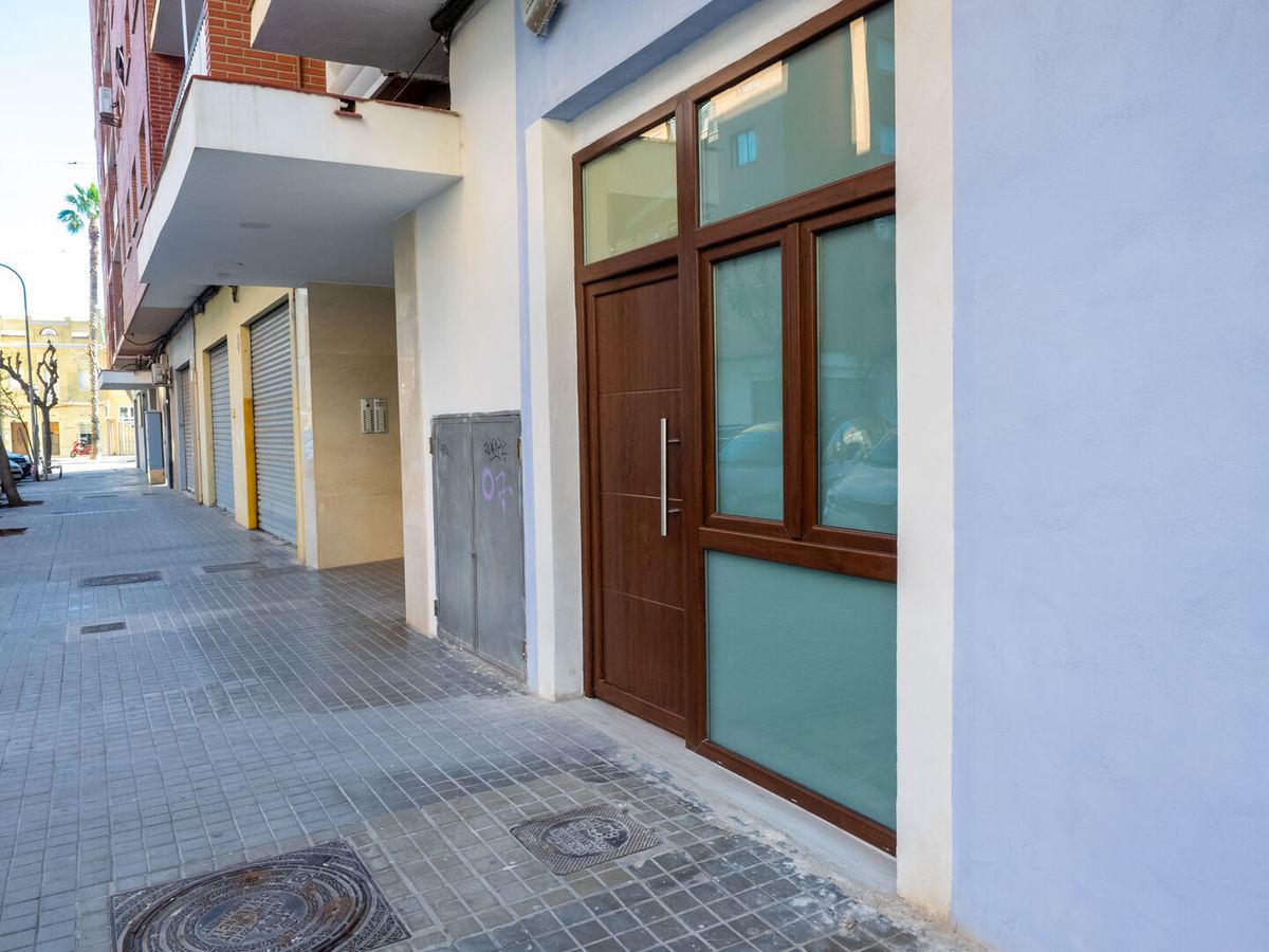 Front door of the studio