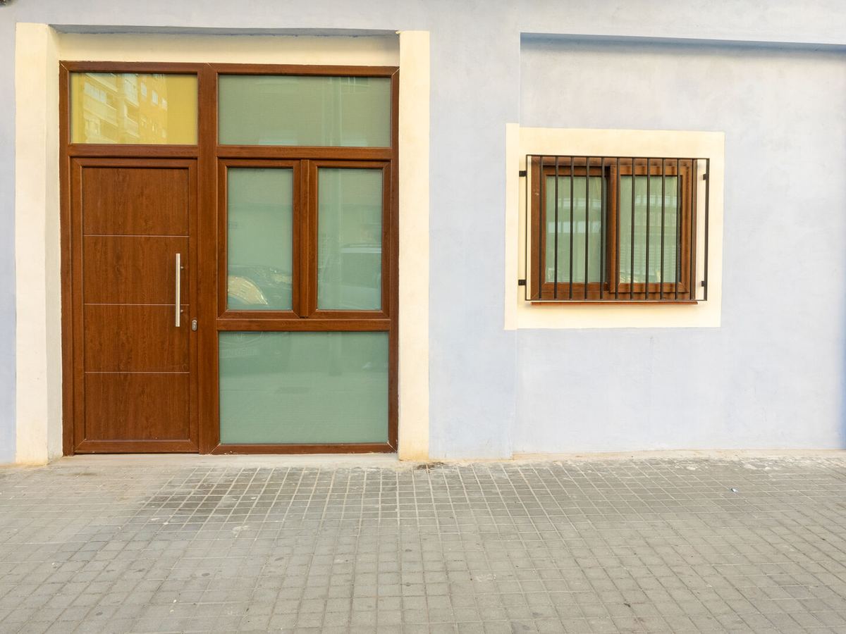 Front door of the studio