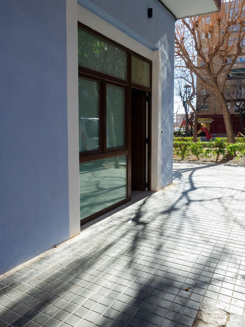 Front door of the studio